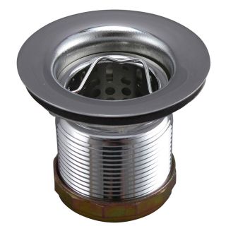 Keeney Mfg. Co. 3 in dia Stainless Steel Fixed Post Sink Strainer