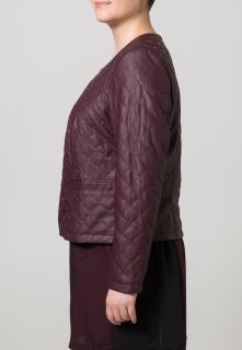 Junarose Leather jacket   purple