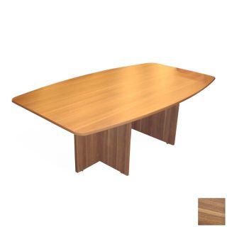 The Ergo Office 84 in Boat Walnut Conference Table