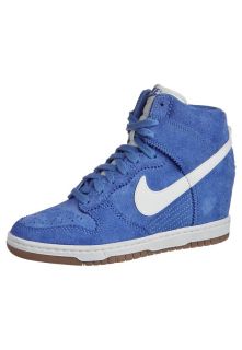 Nike Sportswear   DUNK SKY HI   Wedge boots   blue