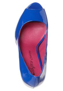 Ladystar by Daniela Katzenberger KATHY   Peeptoe heels   blue