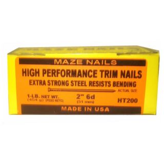 Maze Nails 454 Count 15 Gauge 2 in Bright Steel Trim Nails