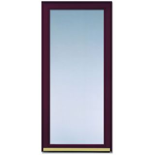 Pella Select 36 in x 81 in Cranberry Full View Safety Storm Door Frame