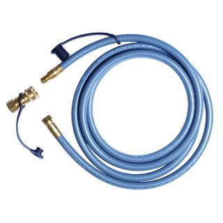 Worthington Pro Grade 3/8 in 0.38 in x 120 in Male Female Quick Connect Natural Gas Hose