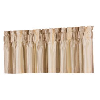 allen + roth 18 in L Ivory Alison Tailored Valance