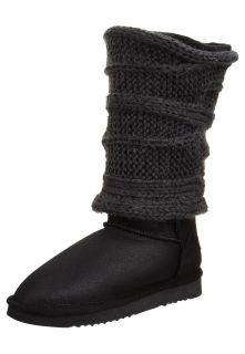 Mou   BANDEAN CUFFS   Winter boots   black