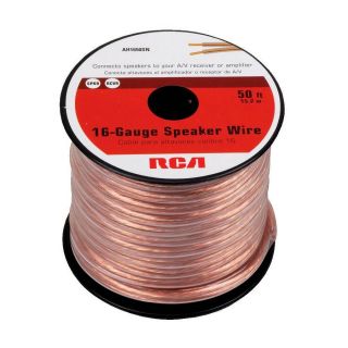 RCA 50 ft 16 2 Standard Speaker Wire