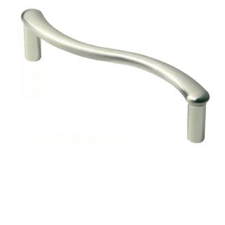 Siro Designs 5 in Center to Center Fine Brushed Nickel Juliana Arched Cabinet Pull