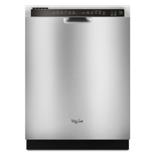 Whirlpool 55 Decibel Built in Dishwasher (Stainless Steel) (Common 24 in; Actual 23.875 in) ENERGY STAR