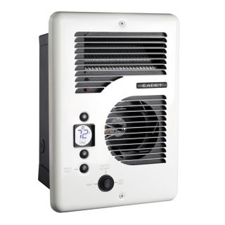 Cadet Energy Plus 9 in L x 12 in H 1,600 Watt 120/240 Volt Heater Fan Heater