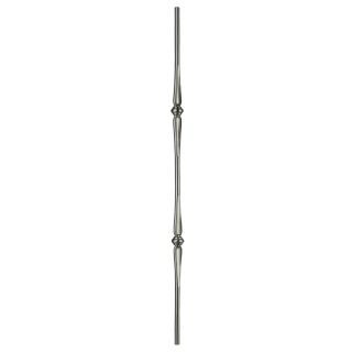 House of Forgings Powder Coated Stainless Steel Double Knuckle Baluster (Common 44 in; Actual 44 in)
