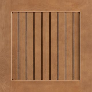 Shenandoah Cottage 14.5 in x 14.56 in Mocha Glaze Maple Square Cabinet Sample