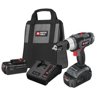 PORTER CABLE 18 Volt 1/2 in Cordless Drill/Driver with Soft Case