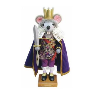 Alexander Taron Wood Mouse King Nutcracker Ornament