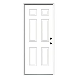 ReliaBilt Inswing Fiberglass Entry Door (Common 80 in x 32 in; Actual 81.75 in x 33 in)