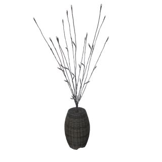 allen + roth Willow Branches Rattan Light