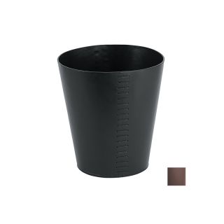 WS Bath Collections 20 Gallon Brown Indoor Garbage Can