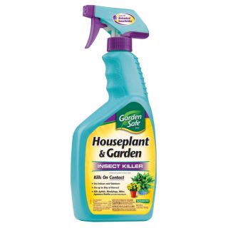 Garden Safe 24 oz Houseplant and Garden Insect Killer Spray Liquid