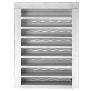 CMI Galvanized Steel Gable Vent (Fits Opening 12.25 in x 12.25 in; Actual 12 in x 12 in)