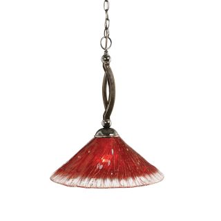 Brooster 16 in W Onyx Pendant Light with Tinted Shade