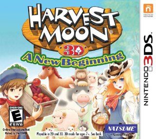 Harvest Moon 3D A New Beginning   Nintendo 3DS Video Games