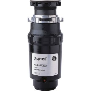 GE 1/3 HP Garbage Disposal with Sound Insulation