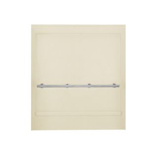 Sterling 63 3/8 in W x 73 1/2 in H Shower Wall Surround Back Panel