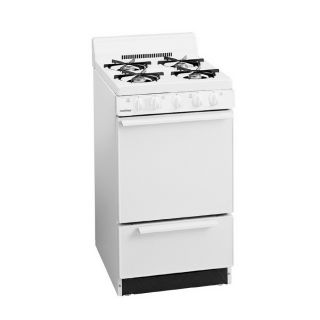 Holiday Freestanding 2.4 cu ft Gas Range (White) (Common 20 in; Actual 20.125 in)