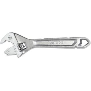 Bostitch 10 in Chrome Vanadium Steel Adjustable Wrench
