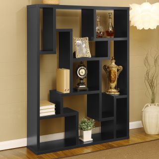 Enitial Lab Ciralli Black 62 5/8 in 9 Shelf Bookcase