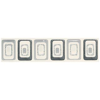 American Olean Urban Canvas Multi Gray/Black Ceramic Indoor/Outdoor Rectangle Accent Tile (Common 2 in x 8.5 in; Actual 2 in x 8.5 in)