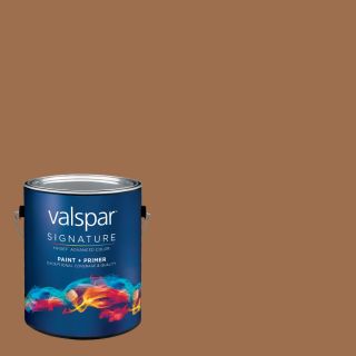 Creative Ideas for Color by Valspar 126.43 fl oz Interior Matte Cup Of Cocoa Latex Base Paint and Primer in One with Mildew Resistant Finish