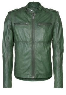 Goosecraft   Leather jacket   green