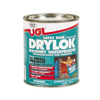UGL Drylok Extreme Masonry Waterproofer, White, Quart