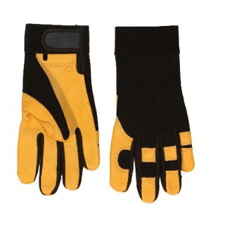 Blue Hawk Medium Unisex Leather Palm High Performance Gloves