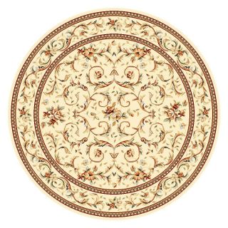 Safavieh Lyndhurst 8 ft x 8 ft Round Beige Transitional Area Rug