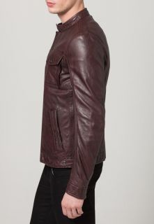 Oakwood HAMPTON   Leather jacket   red