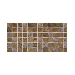 American Olean 12 Pack Belmar Earth Blend Ceramic Mosaic Square Floor Tile (Common 12 in x 24 in; Actual 11.93 in x 23.93 in)