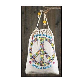 Peace begins with a smile   Drawstring Bag Pack Of 6  Other Products  