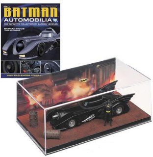 Batman Begins 2005 Batmobile Die Cast Vehicle with Magazine Toys & Games