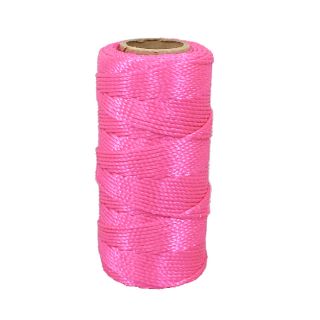 Lehigh 1/16 in x 225 ft Pink Twisted Polypropylene Rope