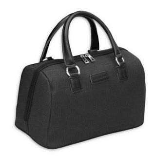 London Fog Luggage Oxford Classic 16 Inch Satchel Tote, Charcoal, One Size Clothing
