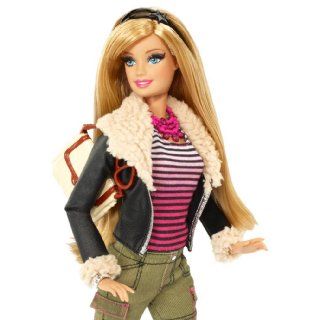 Barbie Style Leather Jacket Barbie Doll Toys & Games