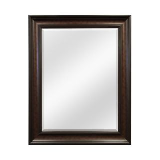 Style Selections 48 in x 38 in Coppered Bronze Rectangular Framed Wall Mirror