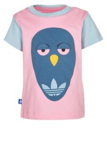 adidas Originals   I OWL   Print T shirt   pink