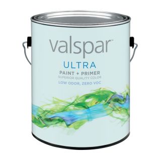 Valspar Ultra 128 fl oz Interior Semi Gloss Antique White Latex Base Paint and Primer in One with Mildew Resistant Finish