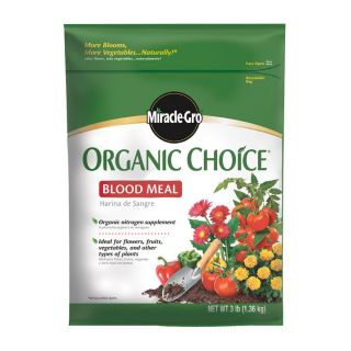 Miracle Gro 3 lb Organic Choice Blood Meal Organic Flower and Vegetable Food Granules (12 0 0)