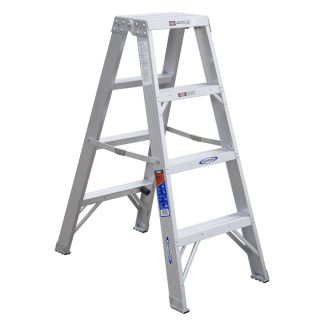 Werner 4 ft Aluminum 300 lb Type IA Twin Step Ladder