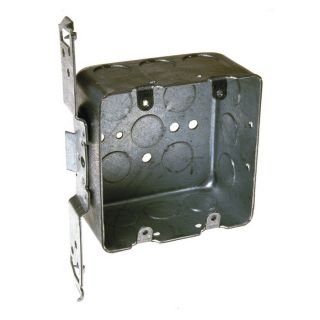 Raco 30 1/4 cu in 2 Gang Round Metal Electrical Box