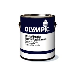 Olympic 116 fl oz Exterior Satin Porch and Floor Clear Latex Base Paint